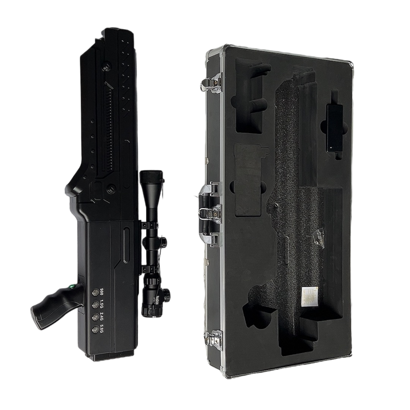  曹妃甸手持便携式枪型低空防御反制四通道A型