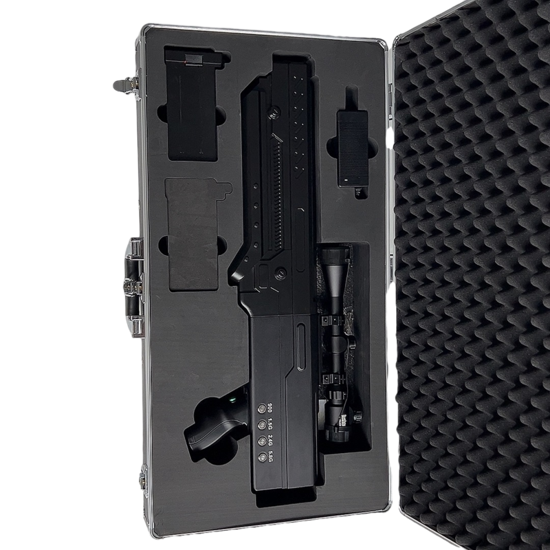  曹妃甸手持便携式枪型低空防御反制四通道B型