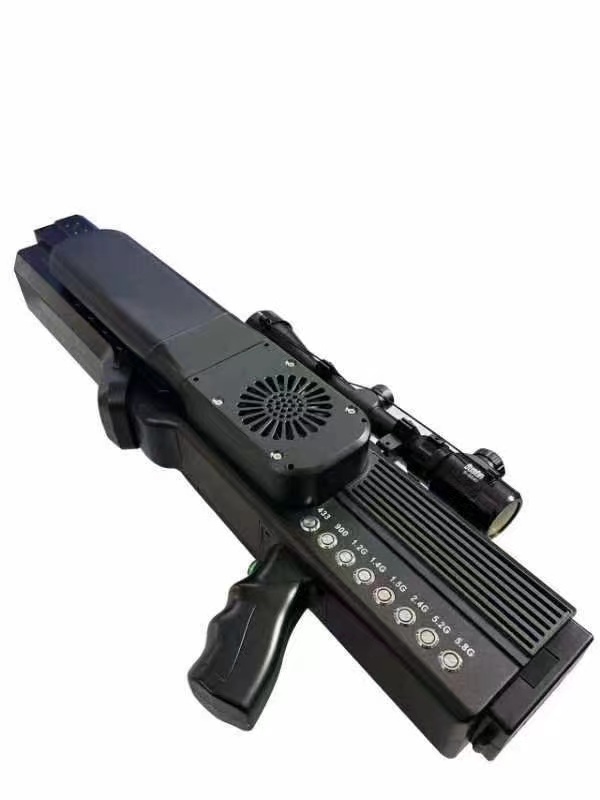  曹妃甸手持便携式枪型低空防御反制八通道