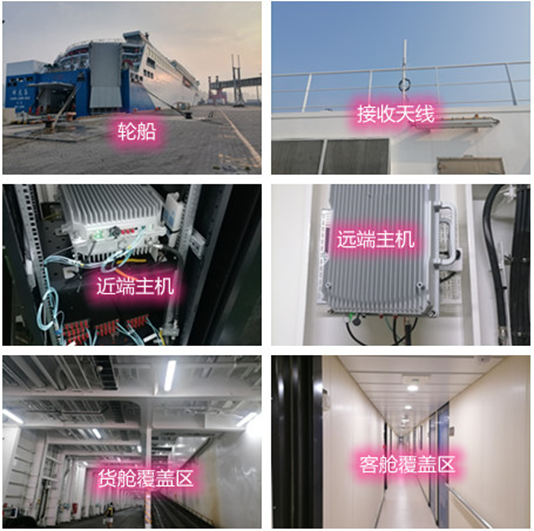  曹妃甸海上游轮轮船渔船覆盖案例